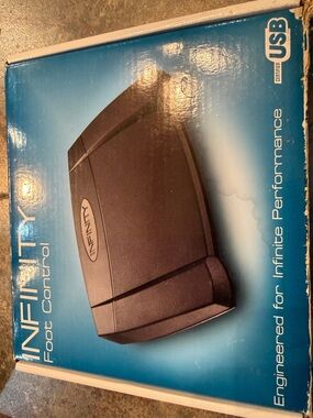 Infinity USB Foot Pedal Control - Black